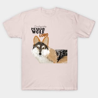 Mexican wolf Lobo T-Shirt